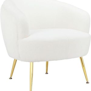 White Teddy Chair